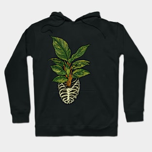 Tropical skeleton Hoodie